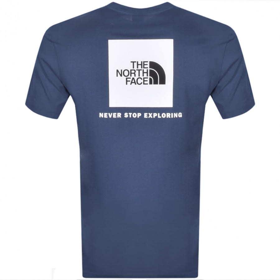 Alternative Image for ProductThe North Face Red Box T Shirt Blue3